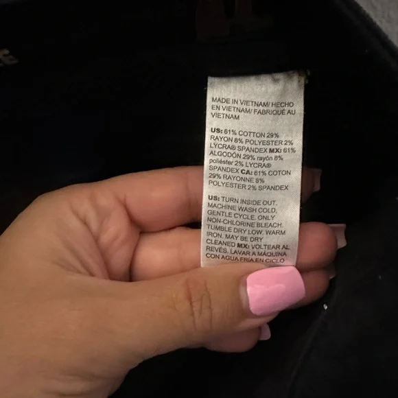 Chico's Jet Black Skinny Jeans - Picture 4 of 5